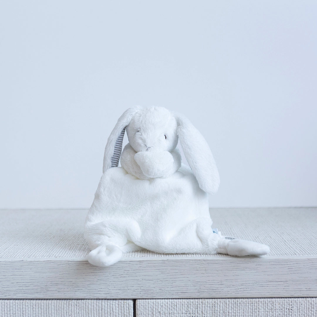 Silky White Bunny Lovey