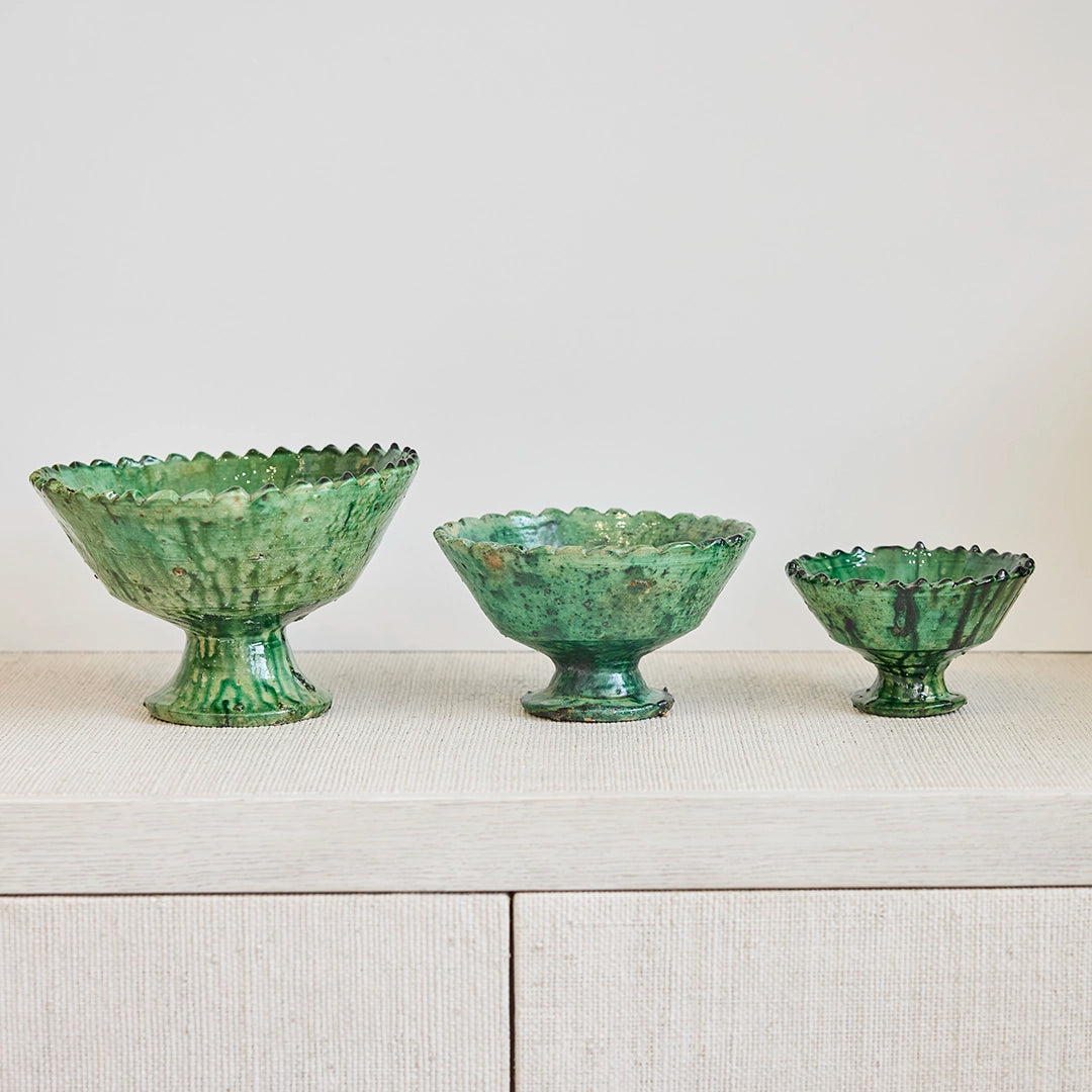 Tamegroute Pedestal Bowl