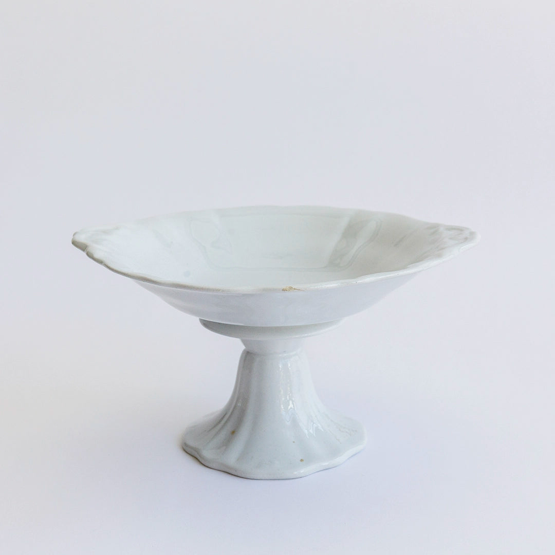 Antique Petrus Regout Stoneware Pedestal