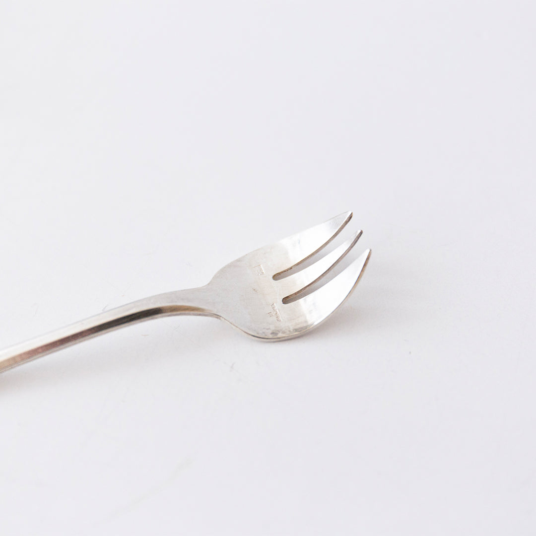 Vintage Christofle Silver Oyster Forks