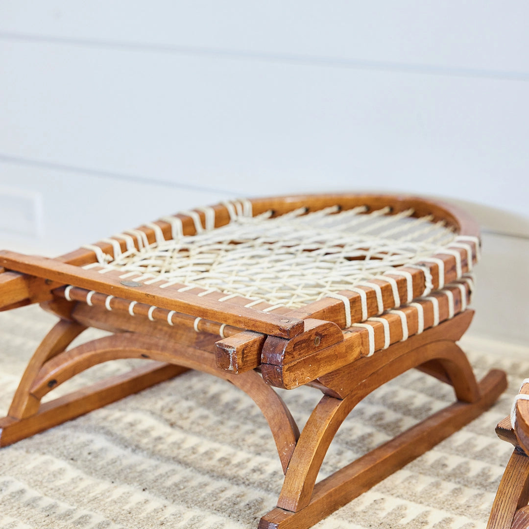 Vintage Vermont Tubbs Snowshoe Chair