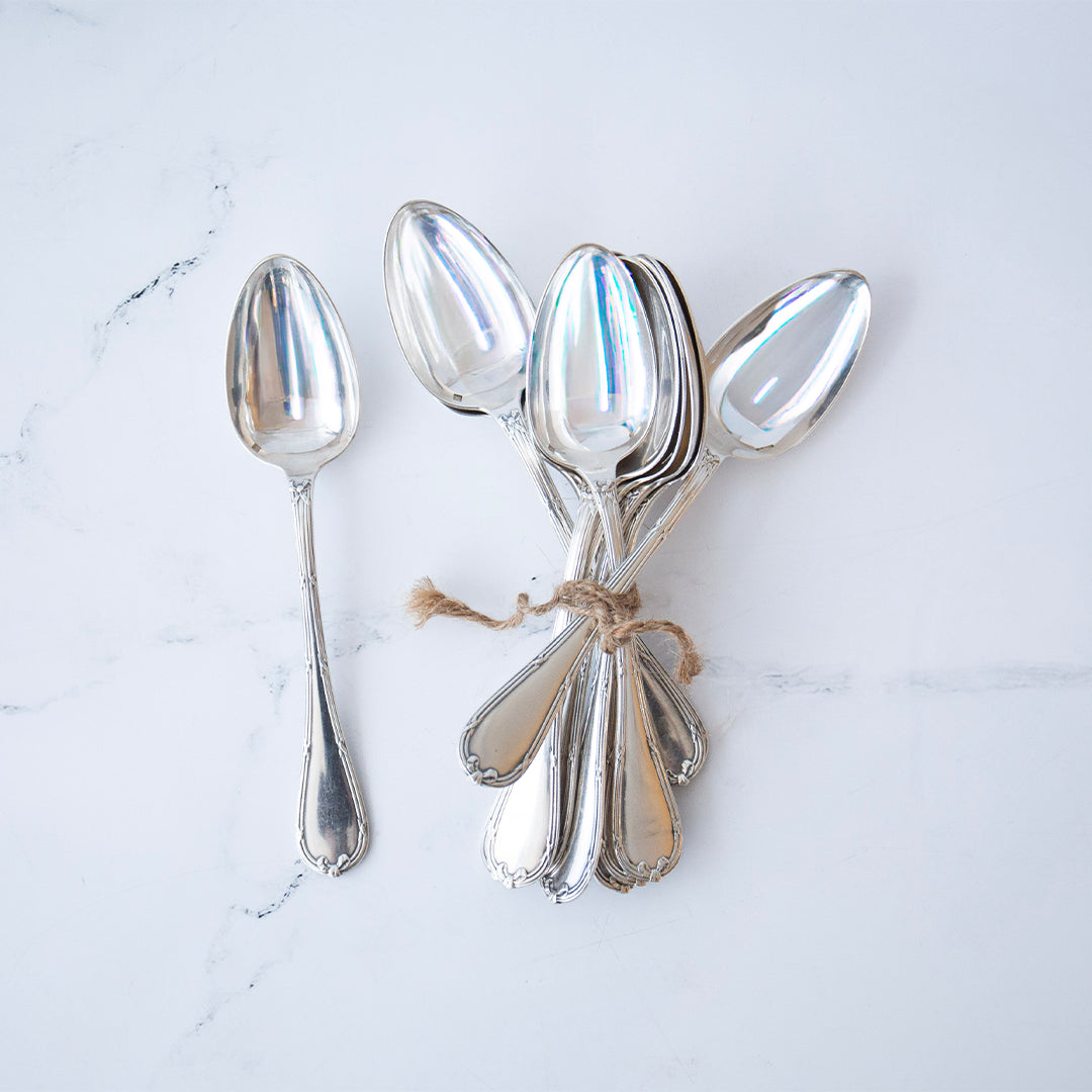 Vintage French Christofle Silver Spoons