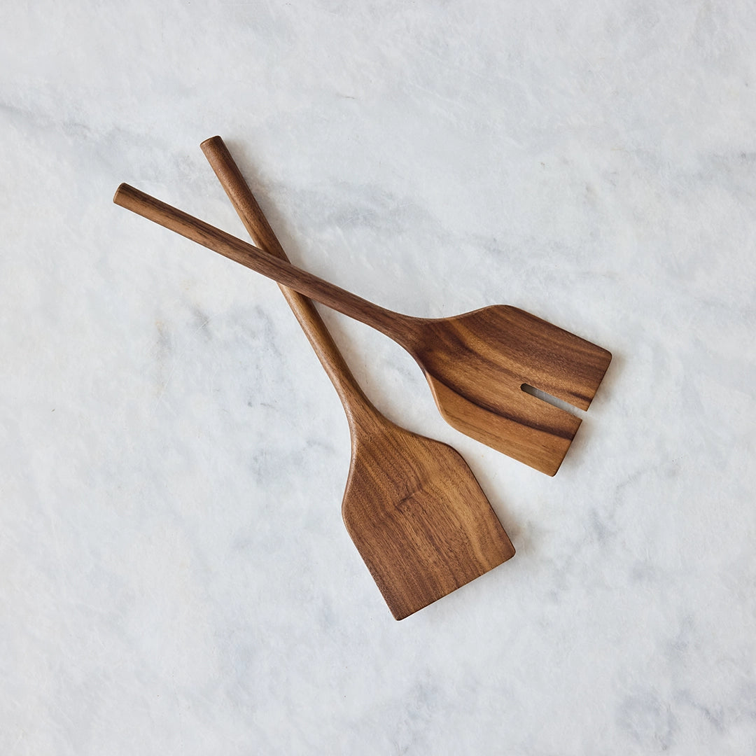 Walnut Serving Set