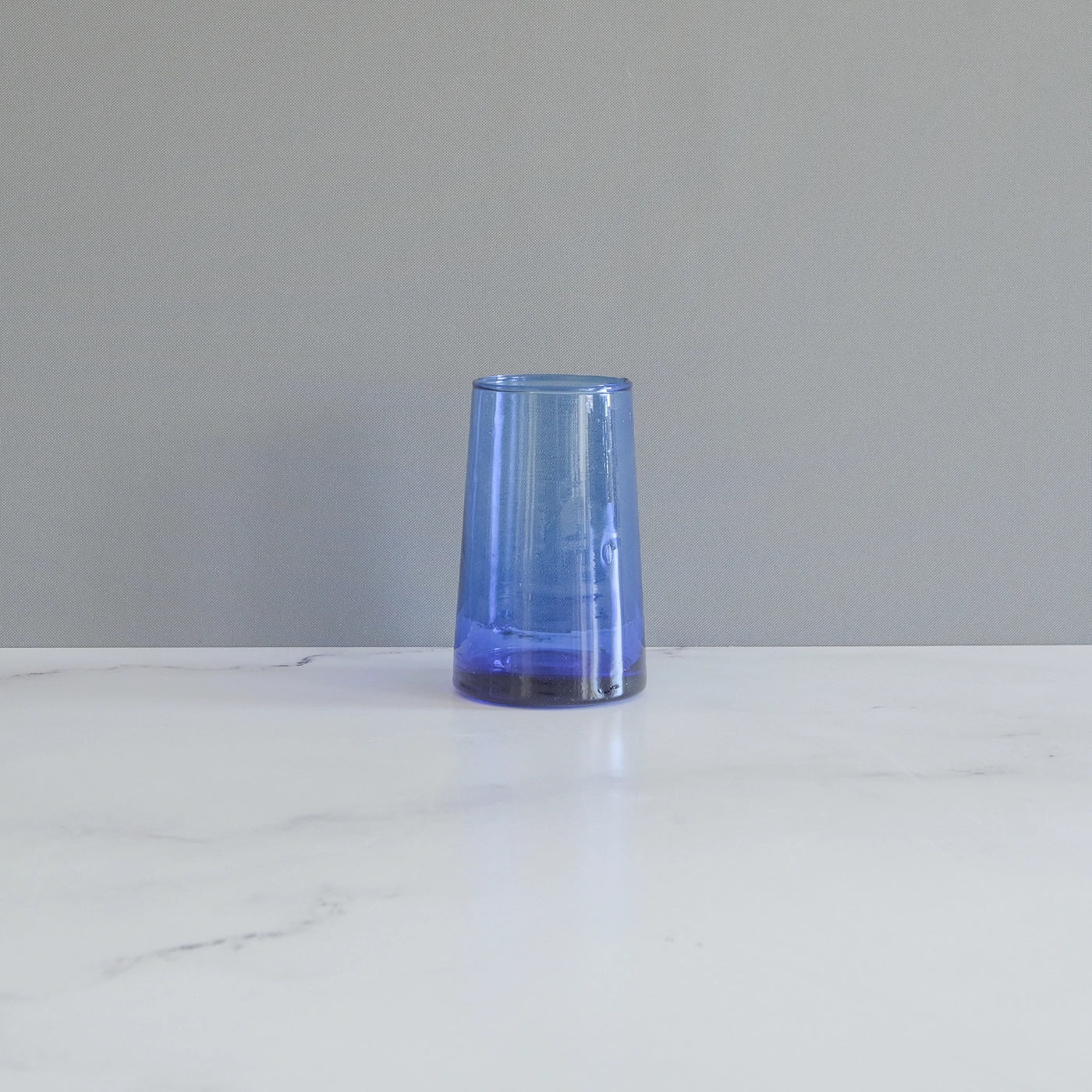 Blue Glass Drinkware