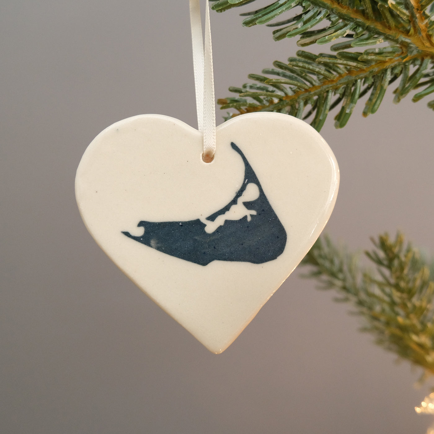 Island Heart Ornament