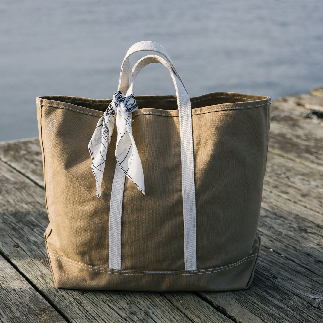 NL Natural Khaki Tote Bag