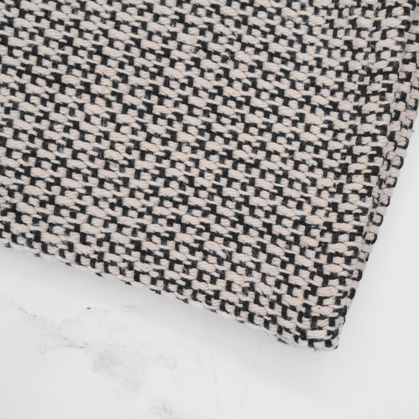 Black Handwoven Kitchen Towel