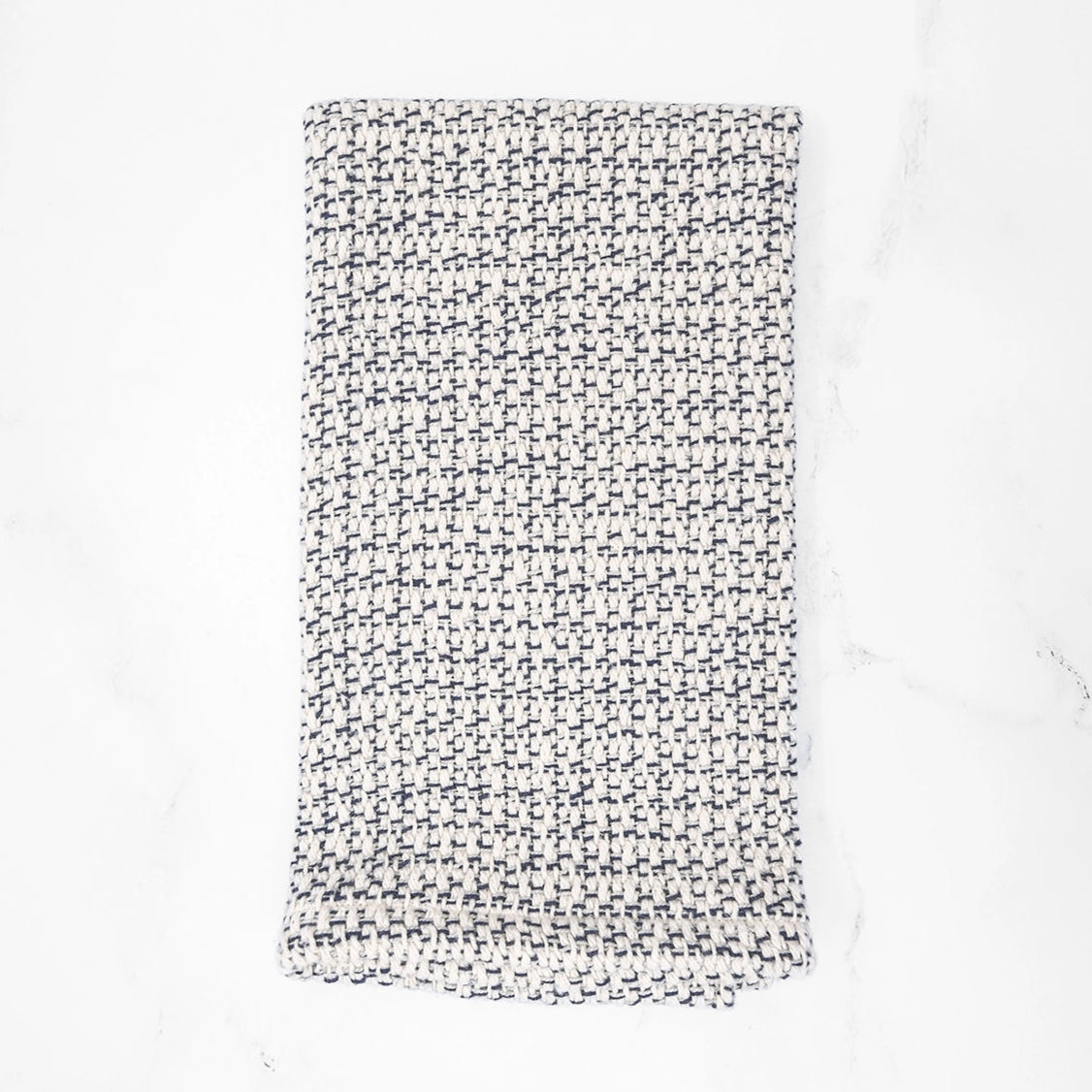 Blue Marled Handwoven Kitchen Towel