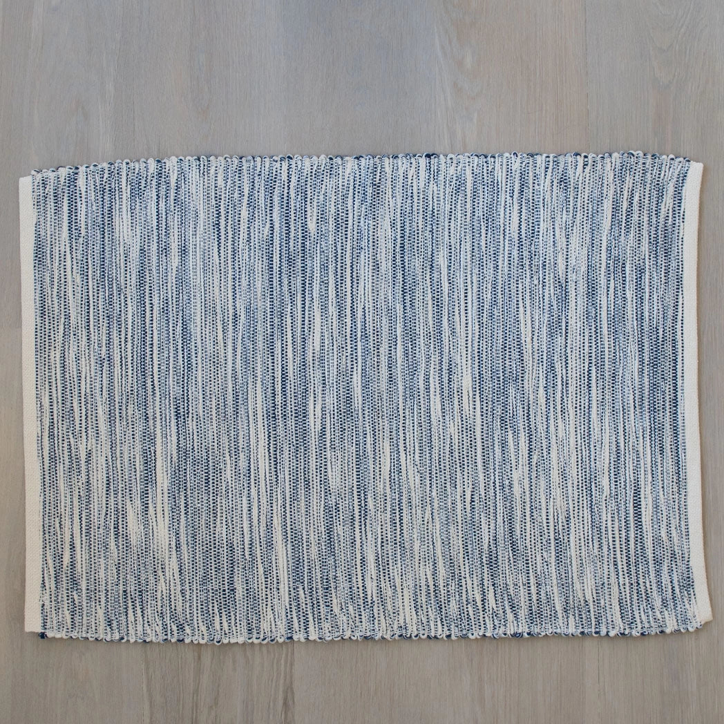 RILY Rag Mat ラグマット　青 RILY Rag Mat ラグマット 青 Royal Blue Cotton & Linen