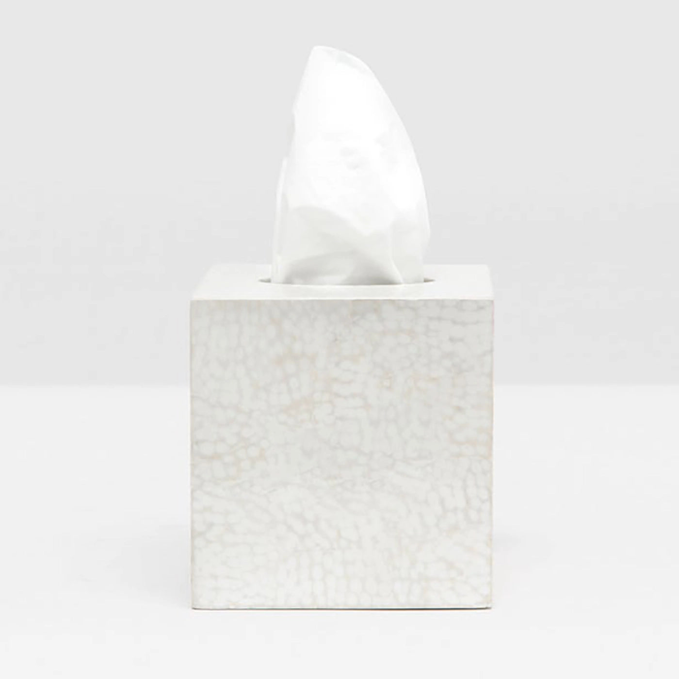 Callas Ceramic Wastebasket and Tissue Box