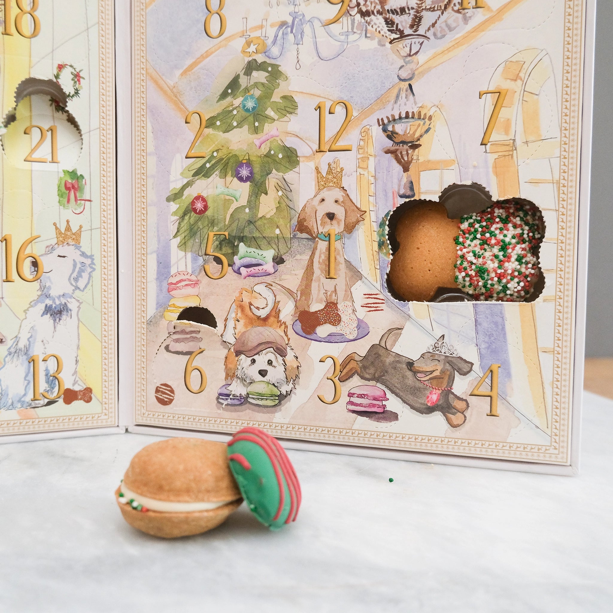 Dog Treat Advent Calendar