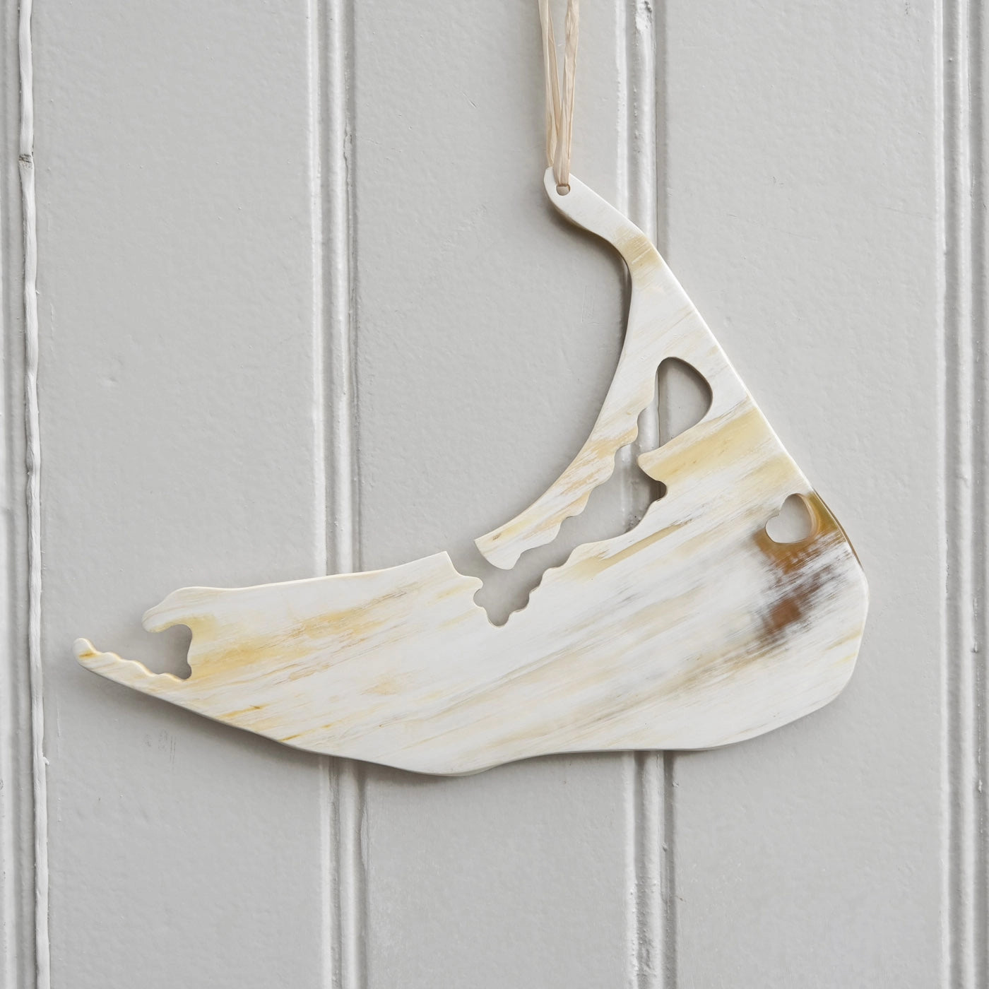 Nantucket Island Horn Ornament