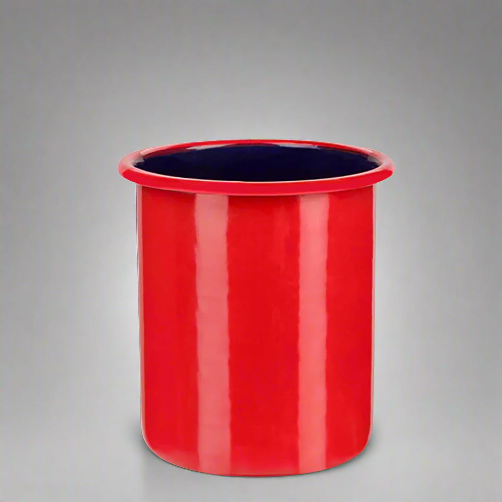 Medium Enamel Canister