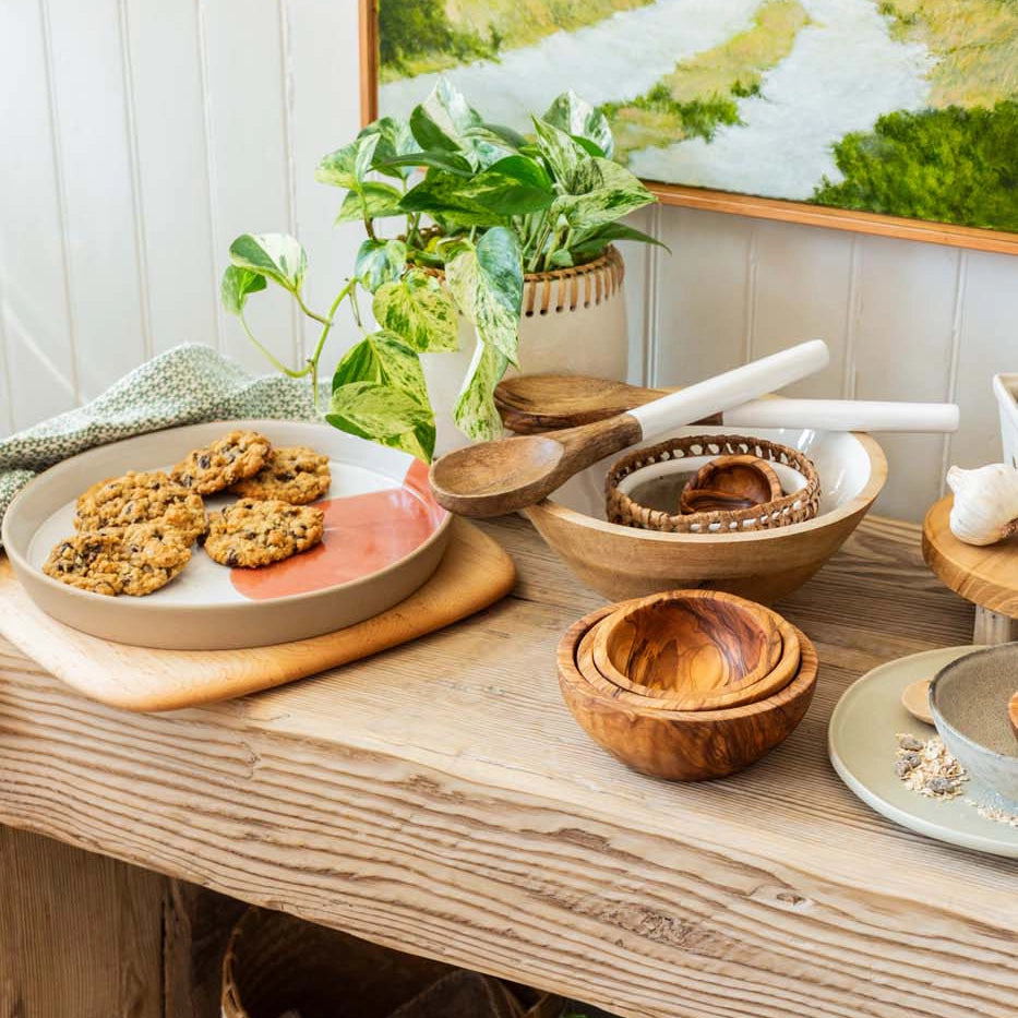 Painted Serving Platter