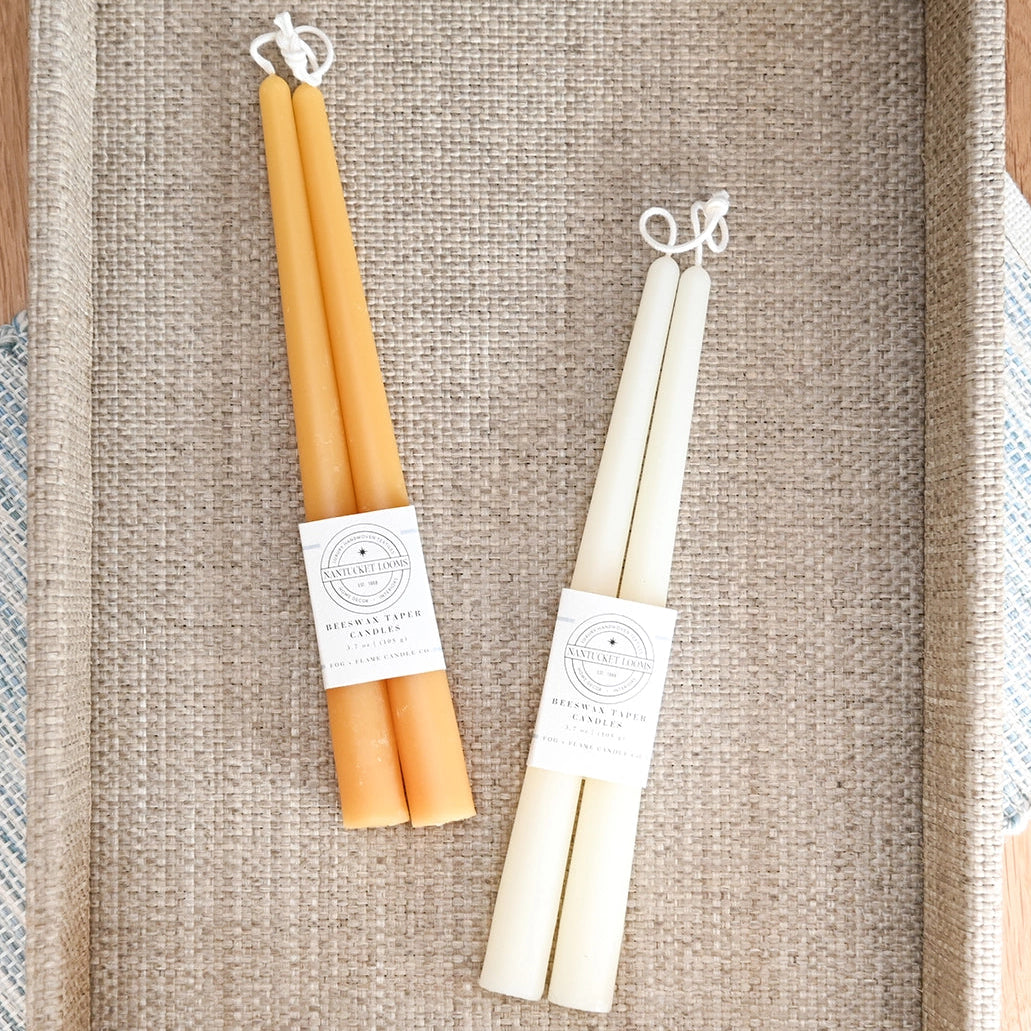 Signature Beeswax Taper Candles