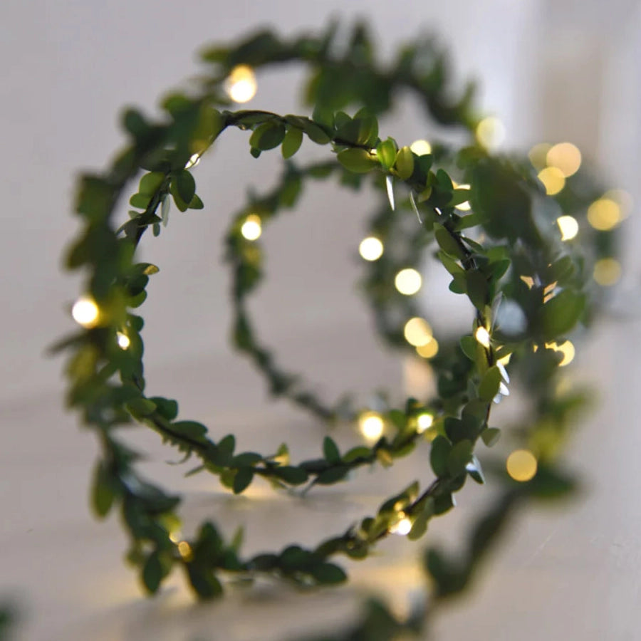 Greenery Garland LED Lights