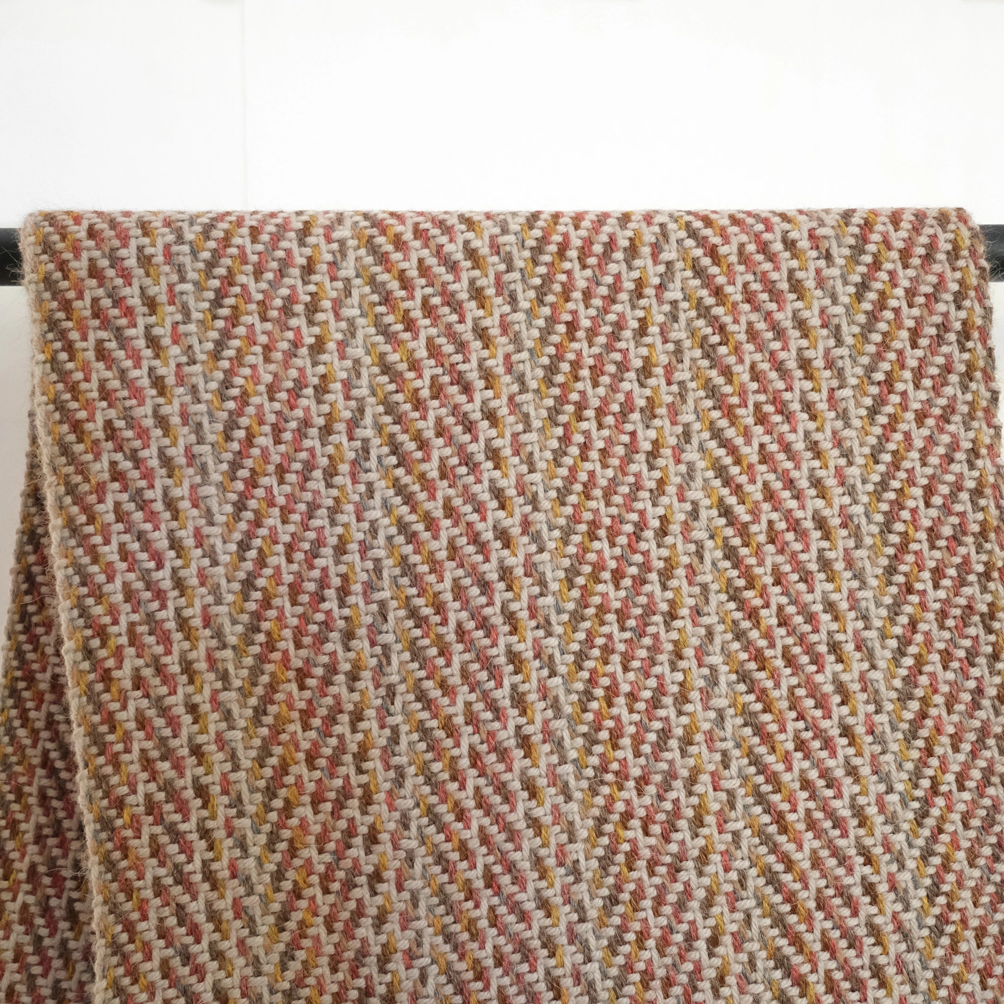 Spice Handwoven Alpaca Scarf