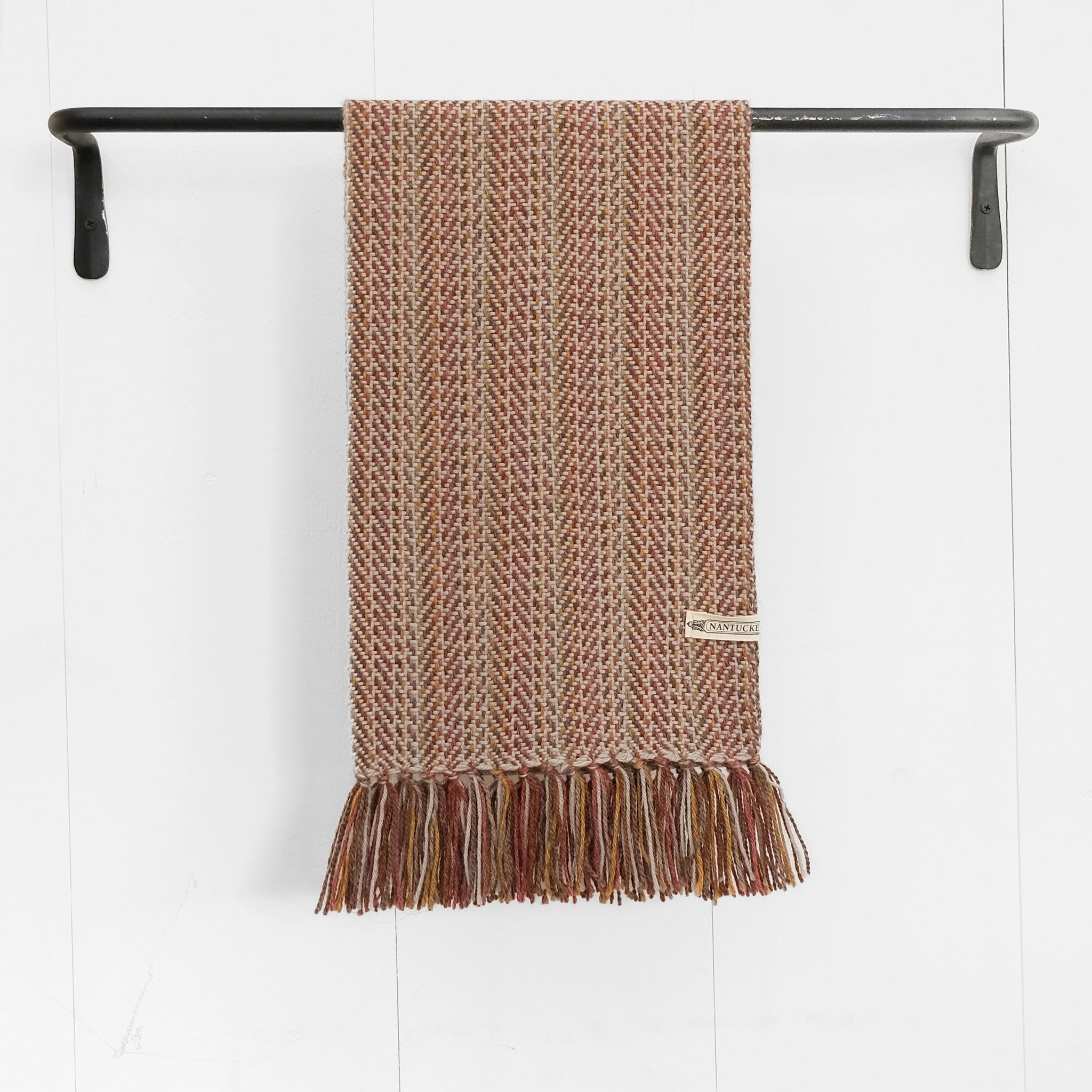 Spice Handwoven Alpaca Scarf