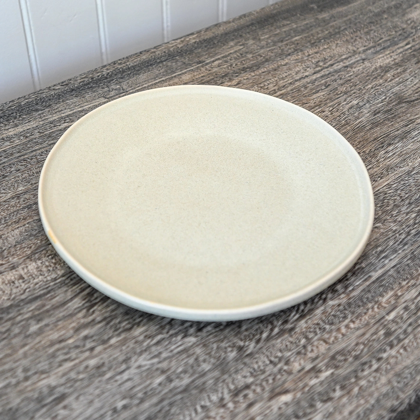 Gray Stoneware Plate