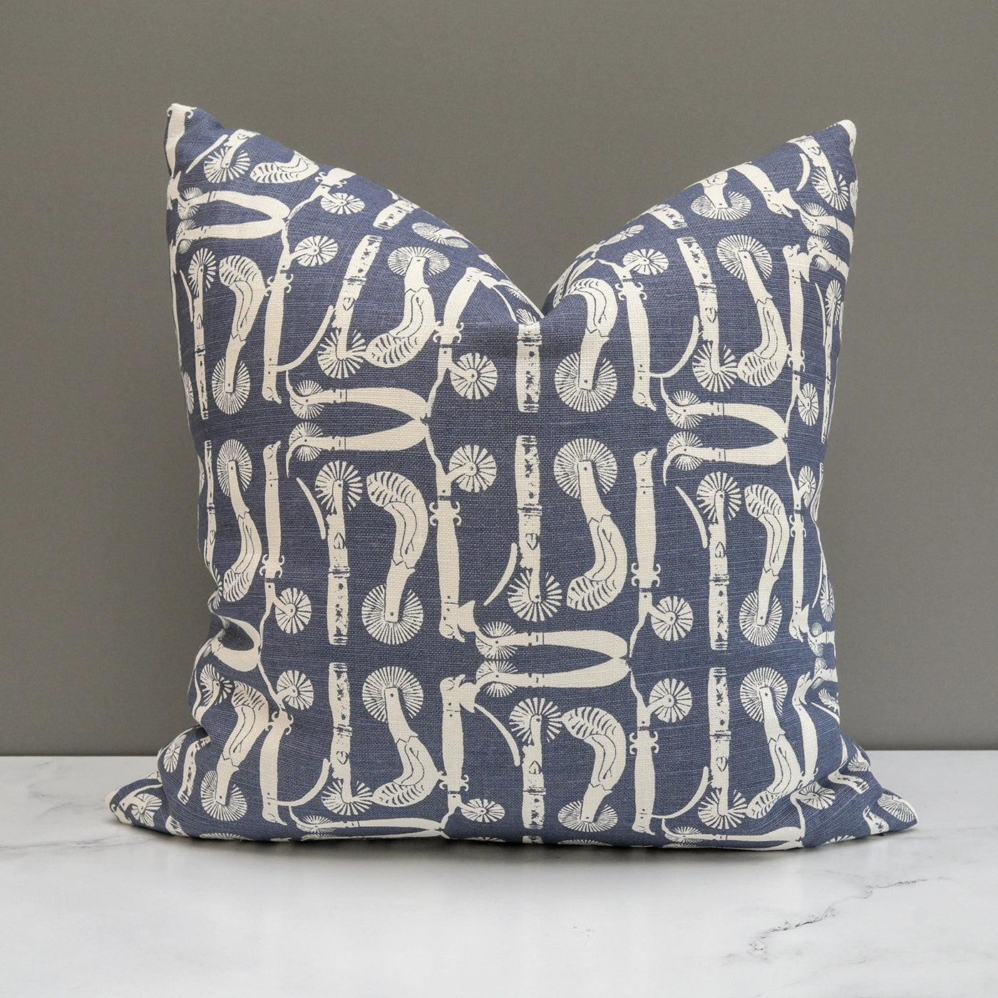 Nantucket Cloth Company Crimper Print Pillow