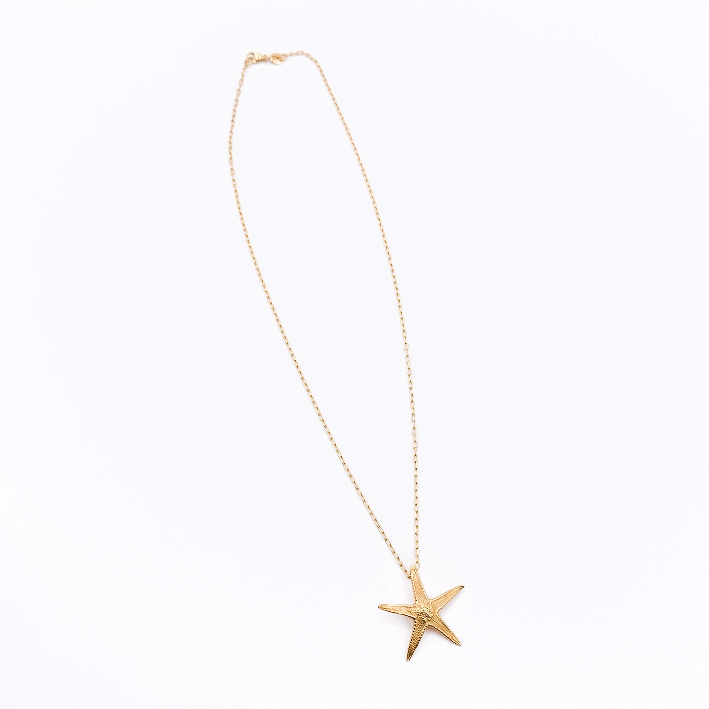 18K Starfish Pendant