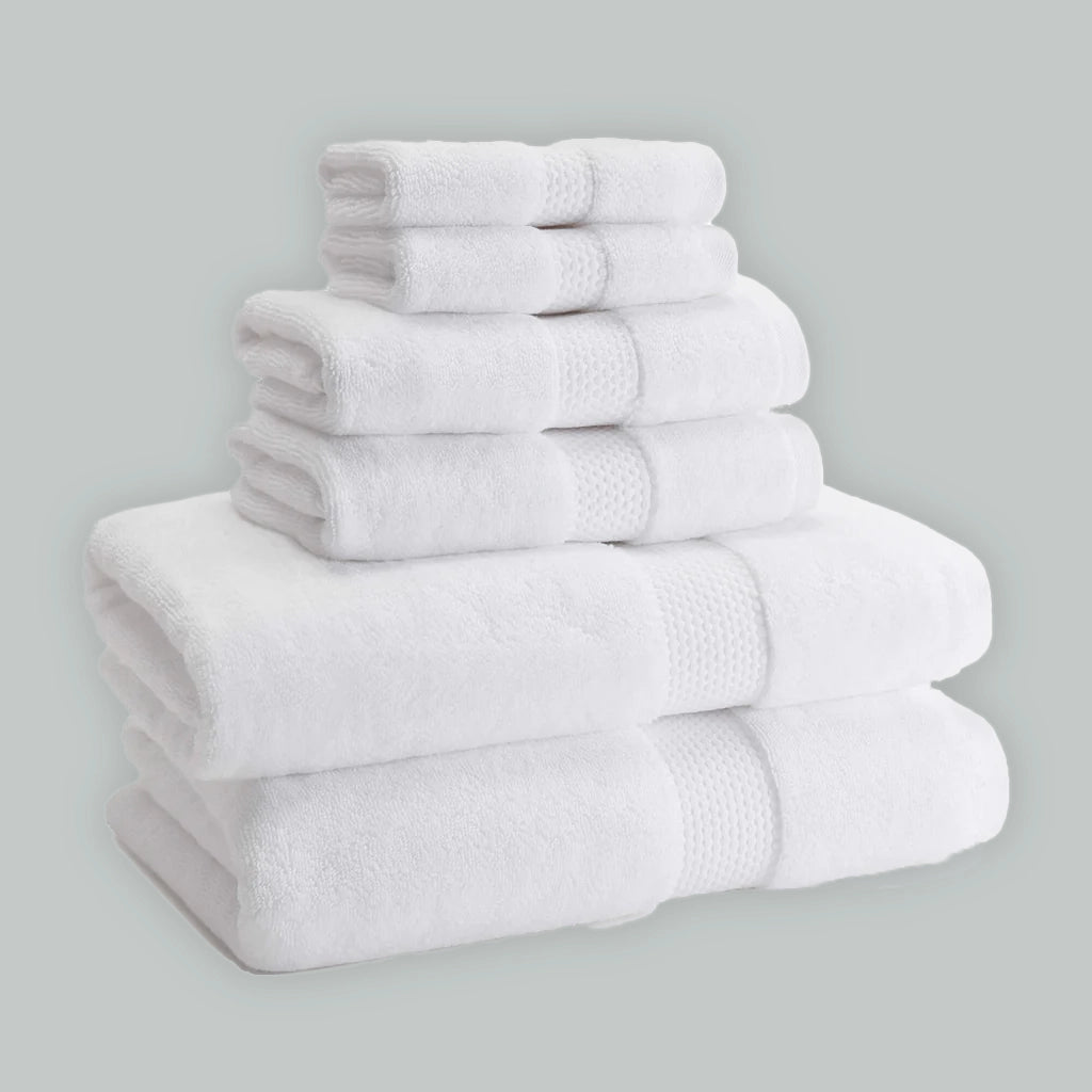 Island Spa Towel Collection - Bright White