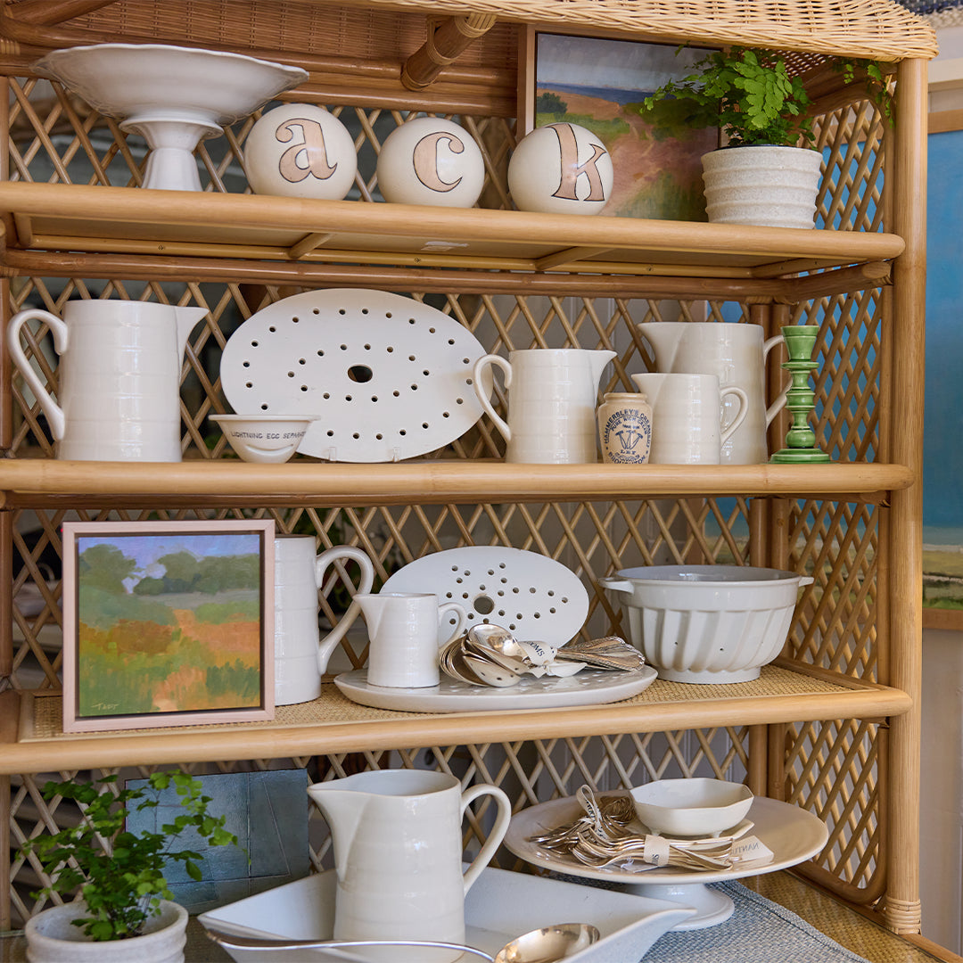 Antique Ironstone Sieves