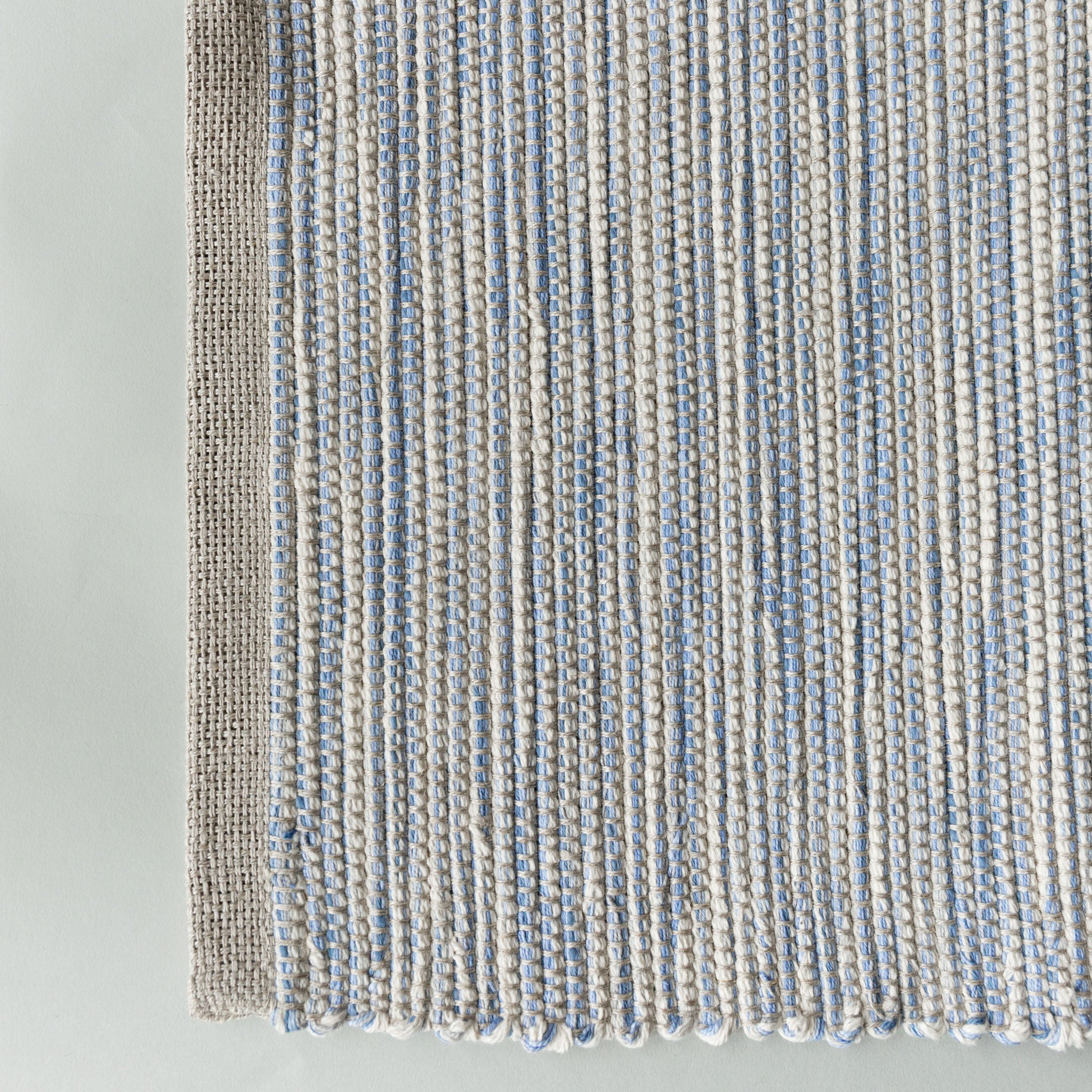 Cirrus Blue Handwoven Rug Nantucket Looms