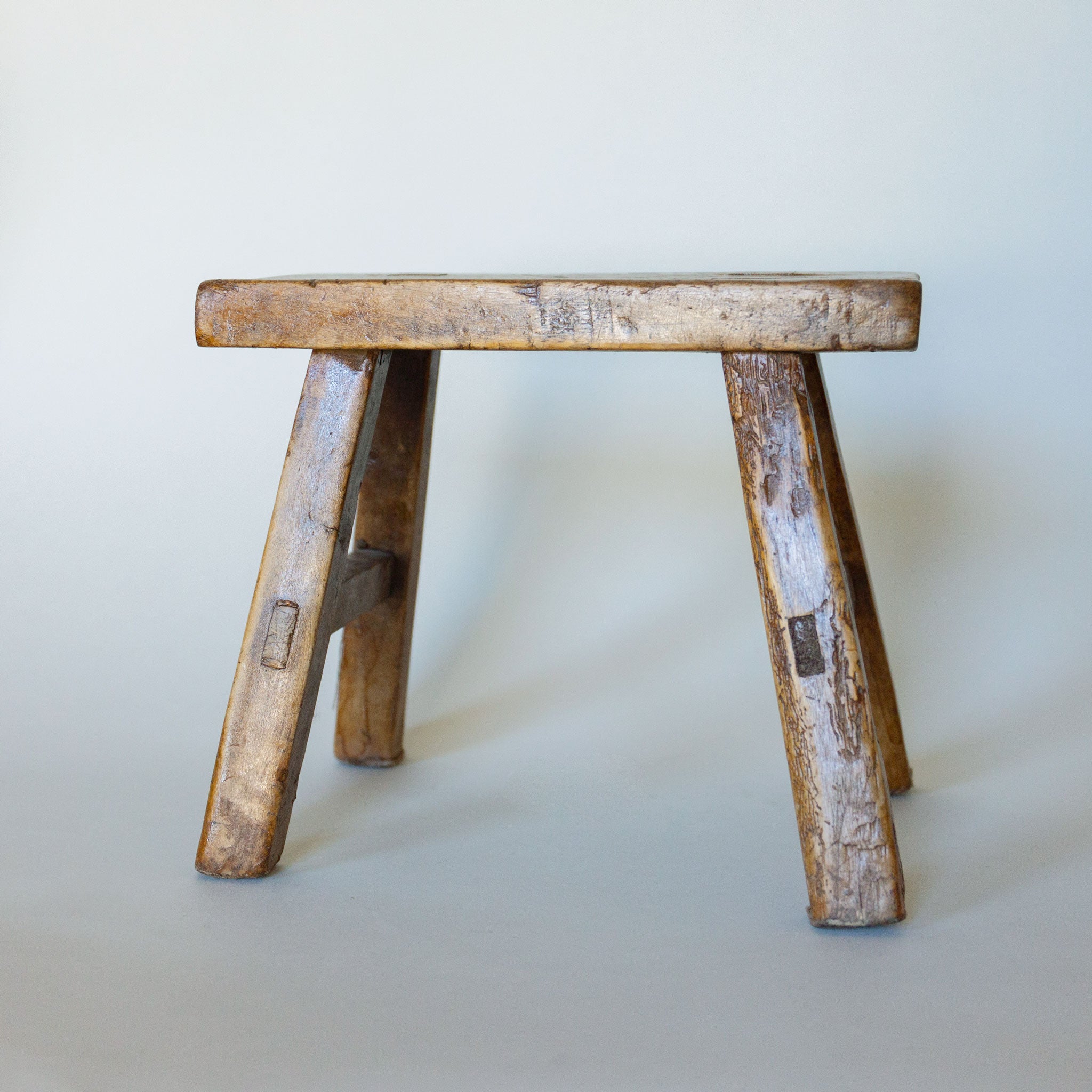 Miniature Reclaimed Wood Stool