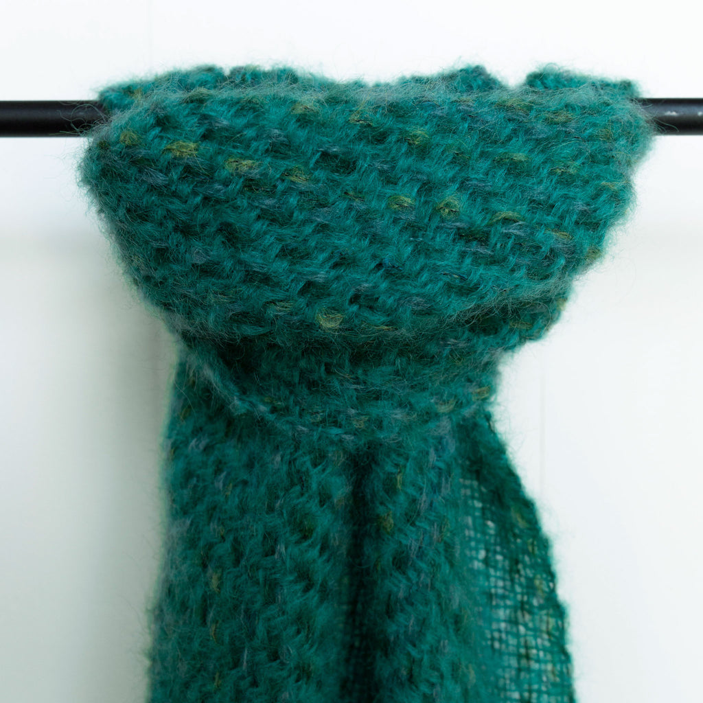 Ivory Handwoven Mohair Scarf – Nantucket Looms