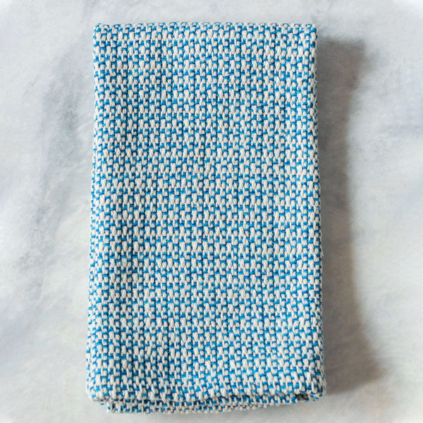 Aqua Marled Handwoven Kitchen Towel – Nantucket Looms