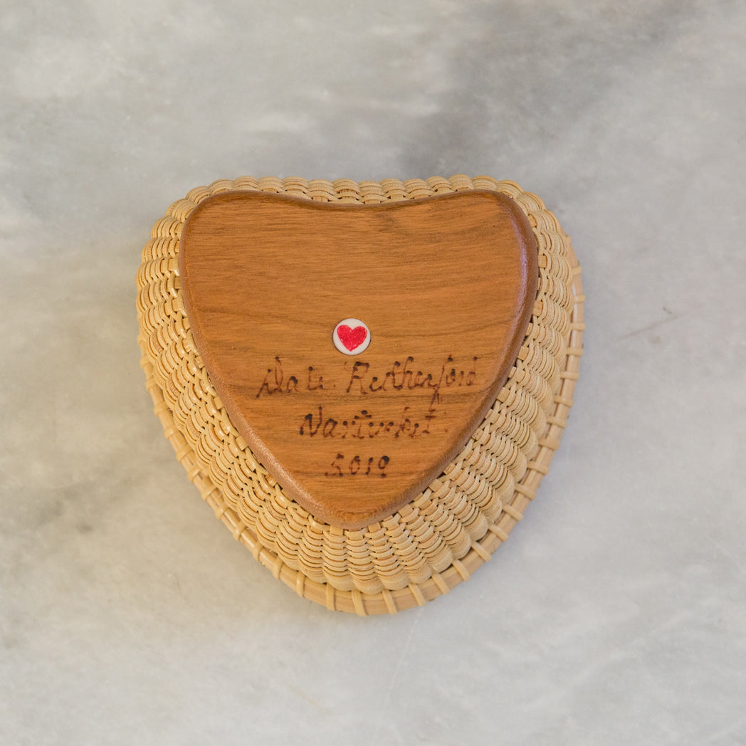 "Be Mine"  Nantucket Lightship Basket | Dale Rutherford