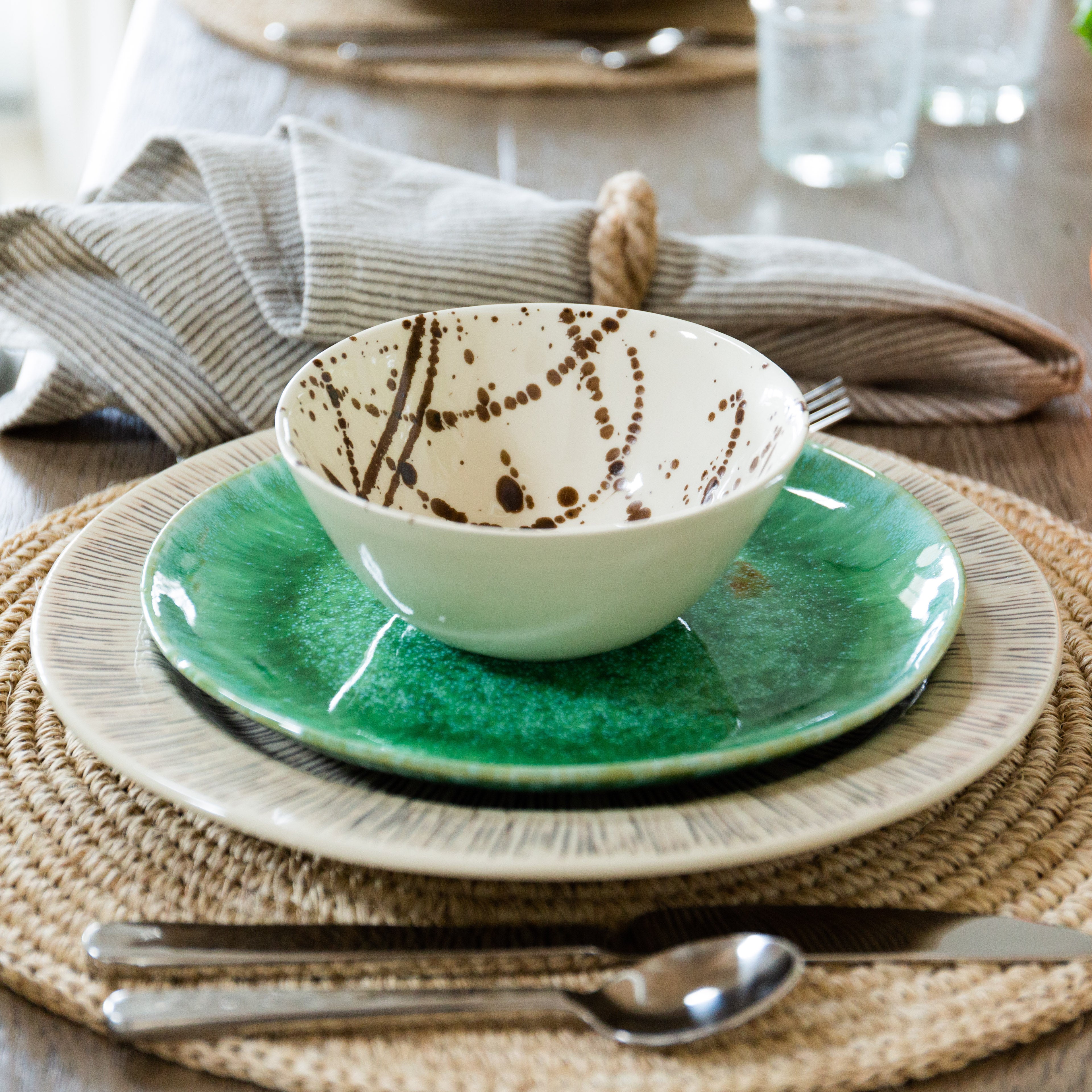 Bronze Splatter Bowl