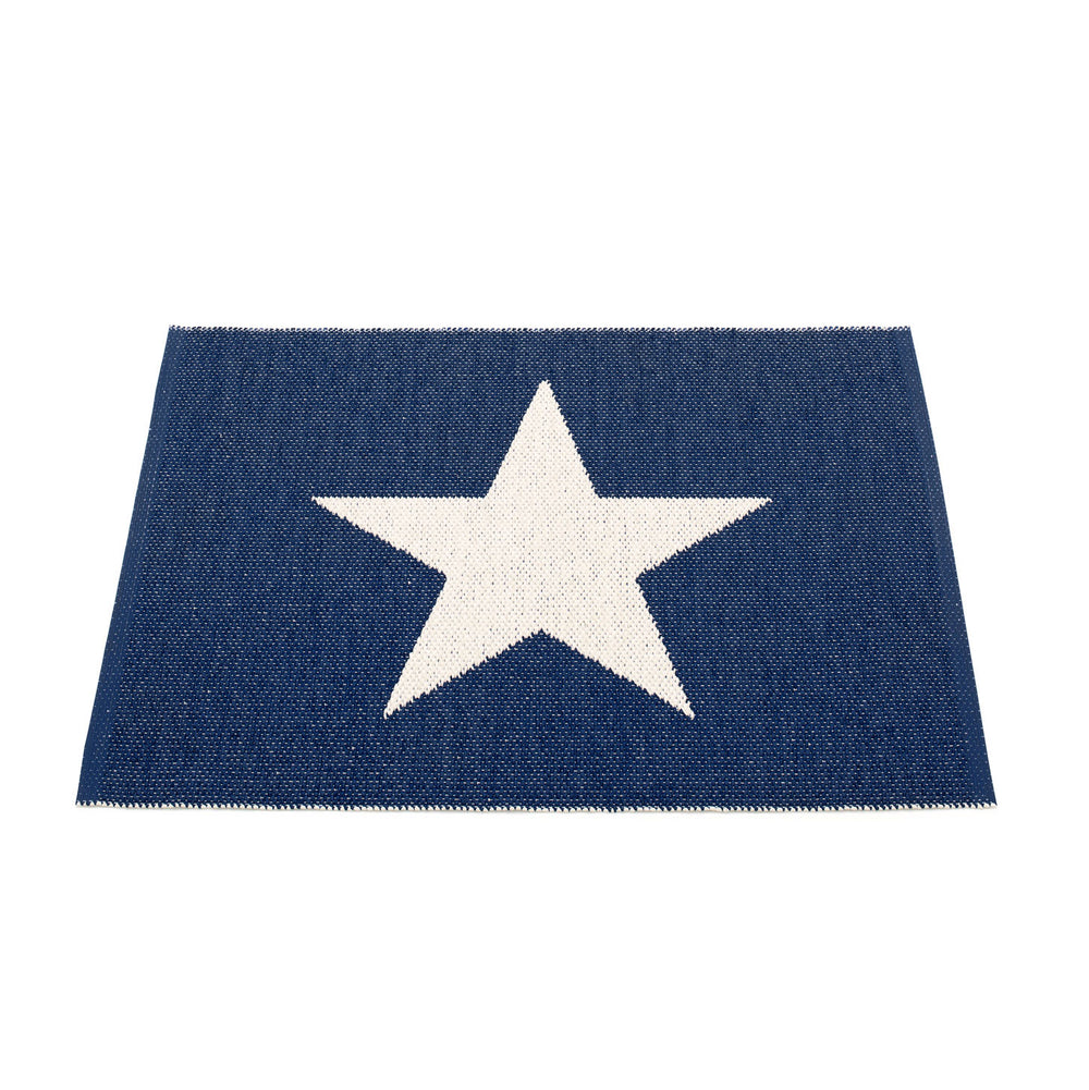 One Star Dark Blue Mat