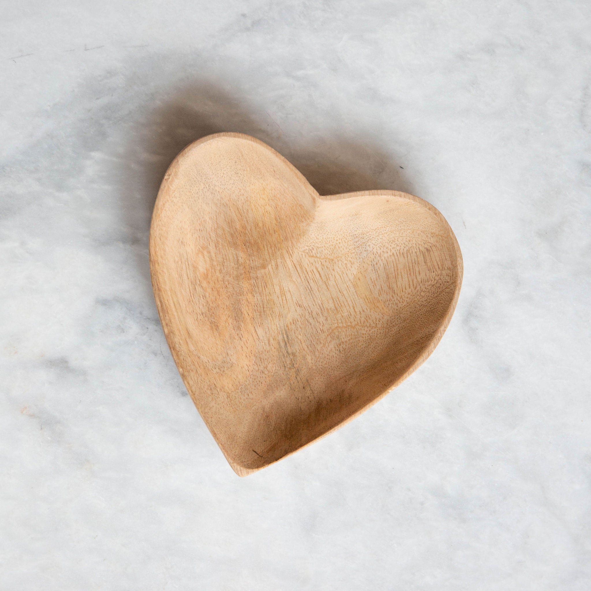 Mango Wood Heart Dish